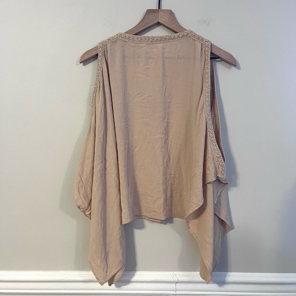 Lilly Pulitzer Women’s Julietta Sand Dune Tunic Size S/M Tassel Beachy Boho - Picture 4 of 7